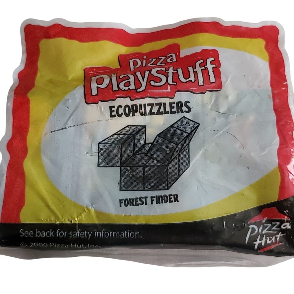 2000 Pizza Hut Pizza Play Stuff Ecopuzzlers Forest Finder New in Package